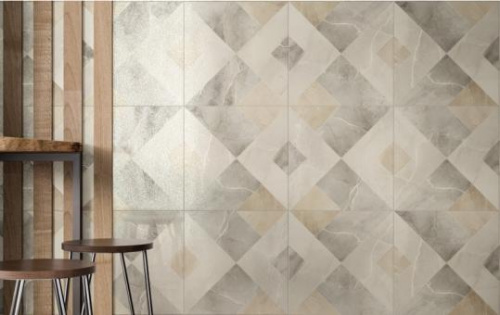 Керамогранит ColiseumGres Capri Inserto Lido Ret напольная 45х45